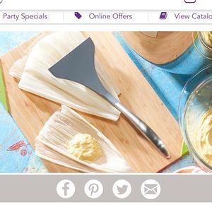 P H Culinario Series Tamales Masa Spreader (5879)